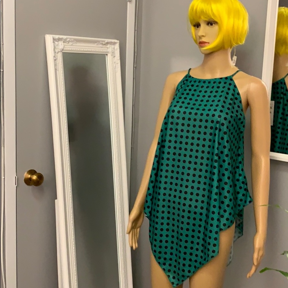 BNWT Zara Polka Halter Top